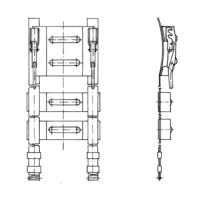 Ventilation tubes clamps 1 305 00 - 1 307 00