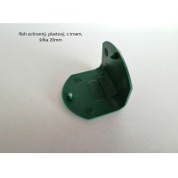 Plastic edge corners for strips up to 25 mm