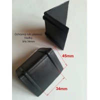 protective plastic edges of a width 32 - 50mm