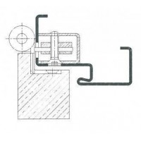 Door hinge insert 3 107 00 3D