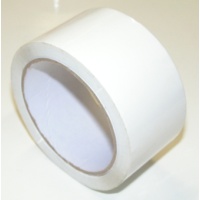 50 mm x 66 m - self adhesive tape, white