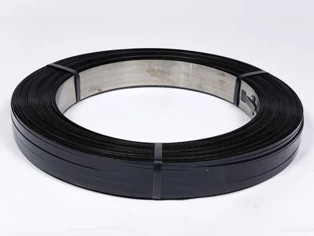Steel Strapping - Black Lacquered, Blued or Galvanised