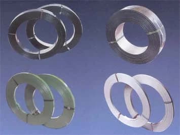 Steel Strapping - Black Lacquered, Blued or Galvanised