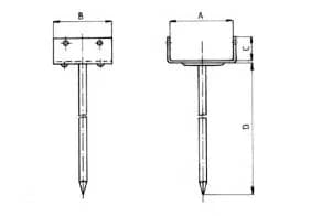 Batten Holder 3 031 00 - 3 034 00