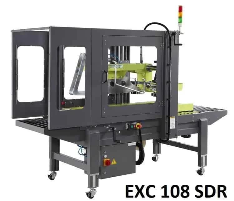 Carton sealer EXC-108 SDR (including guarding)