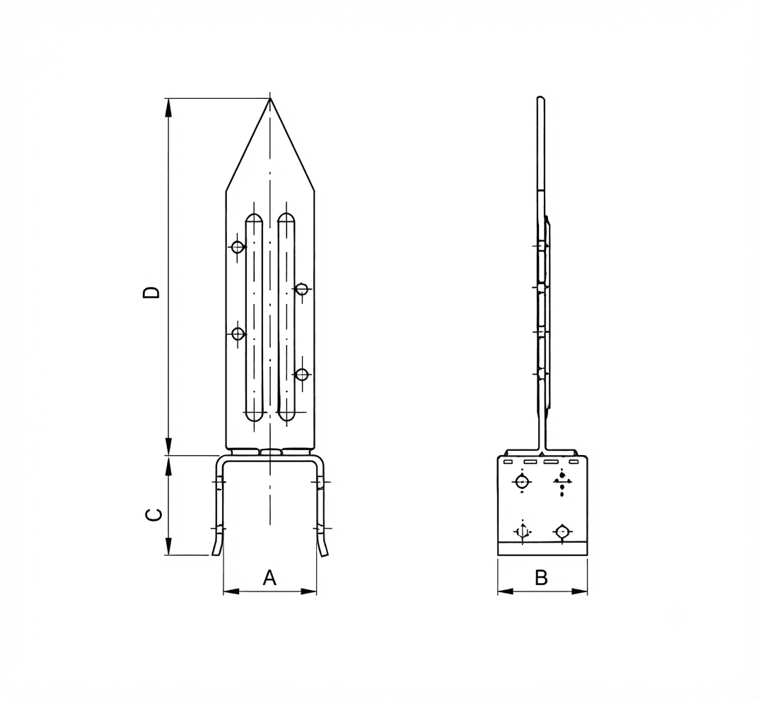 Batten Holder 3 061 00