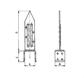 Batten Holder 3 061 00