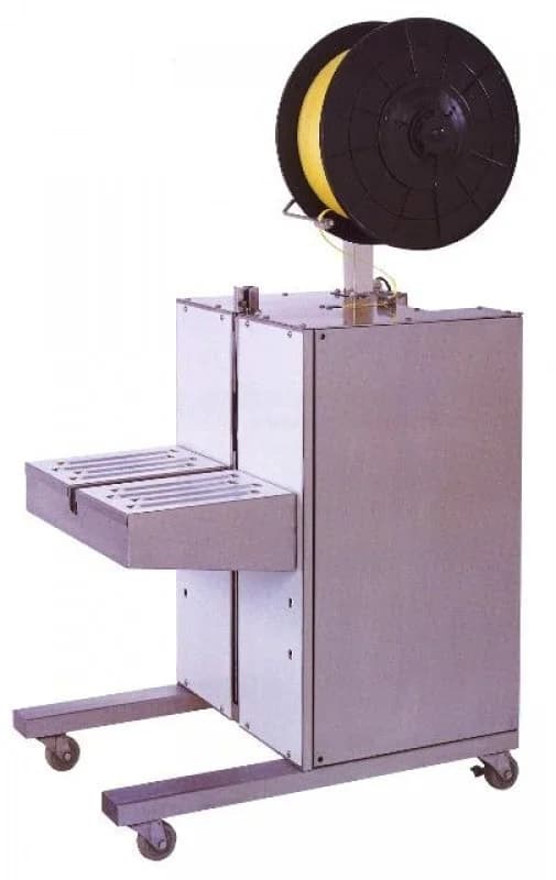 Semi-automatic strapping machine TP-205VS - for PP strap - side version (stainless steel)